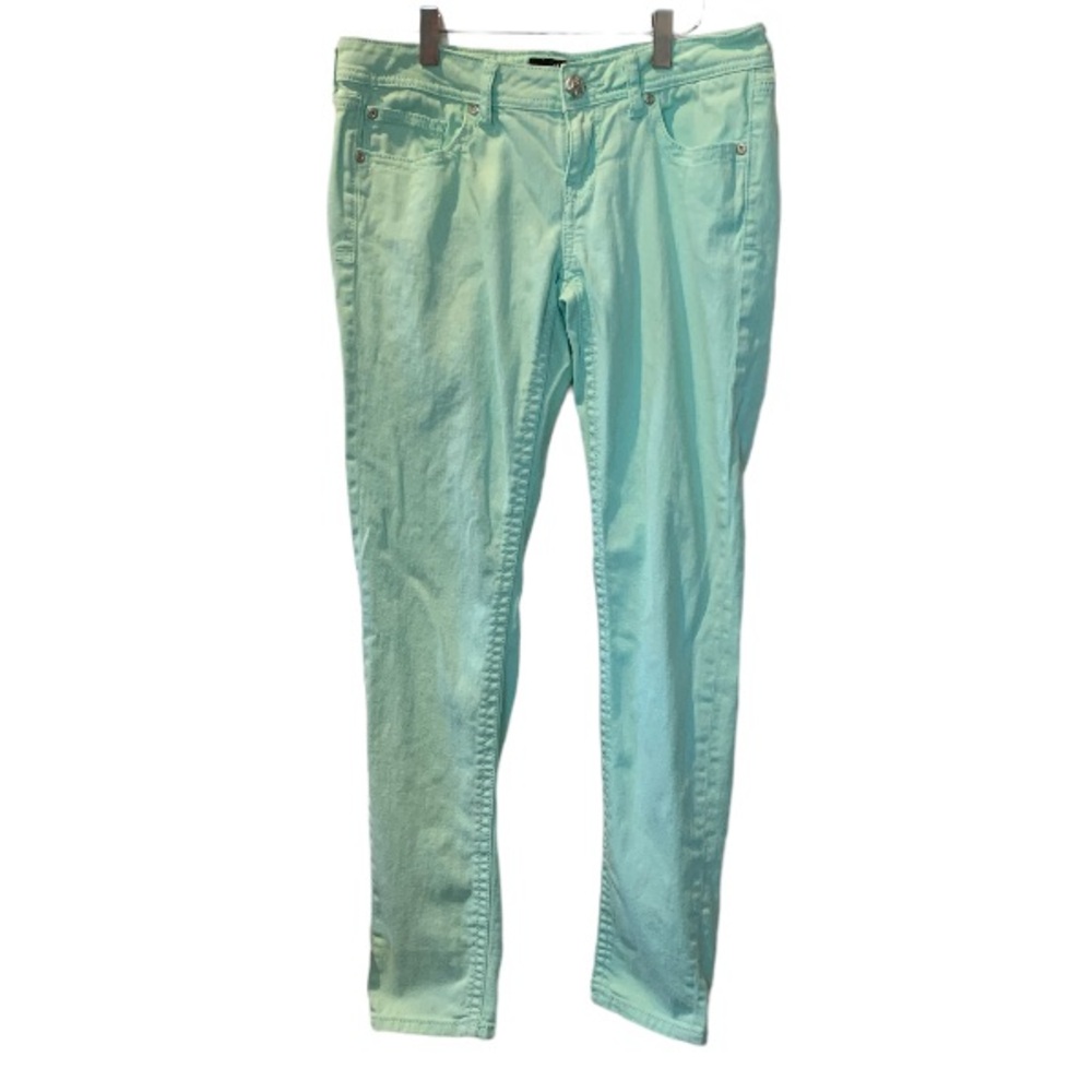 A.N.A. Women’s Pastel Green Skinny Jeans Size 27/4